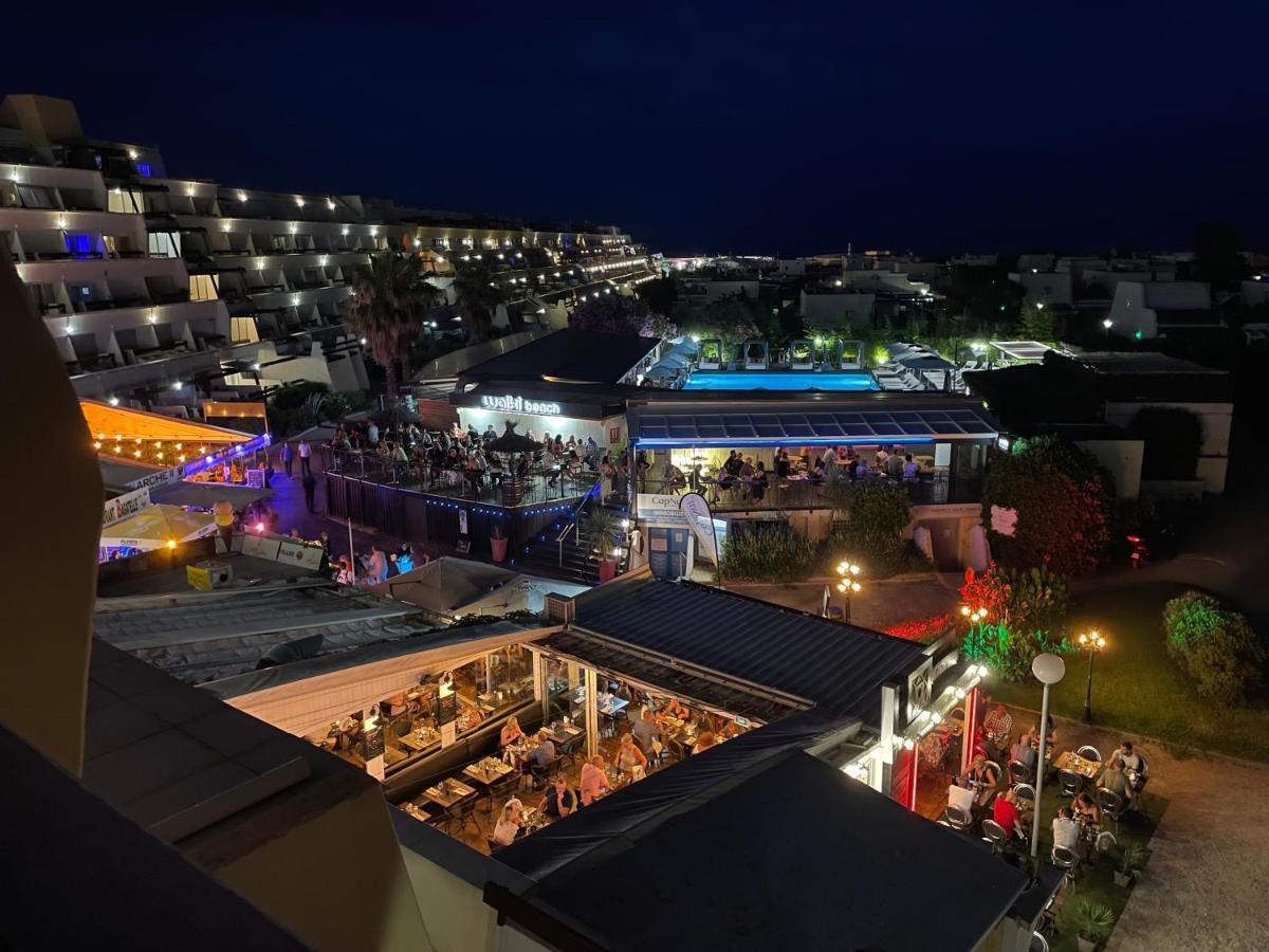 SHOWTIME NATURISTE PORT NATURE 6 parking privé clim ascenseur vue mer Agde Extérieur photo